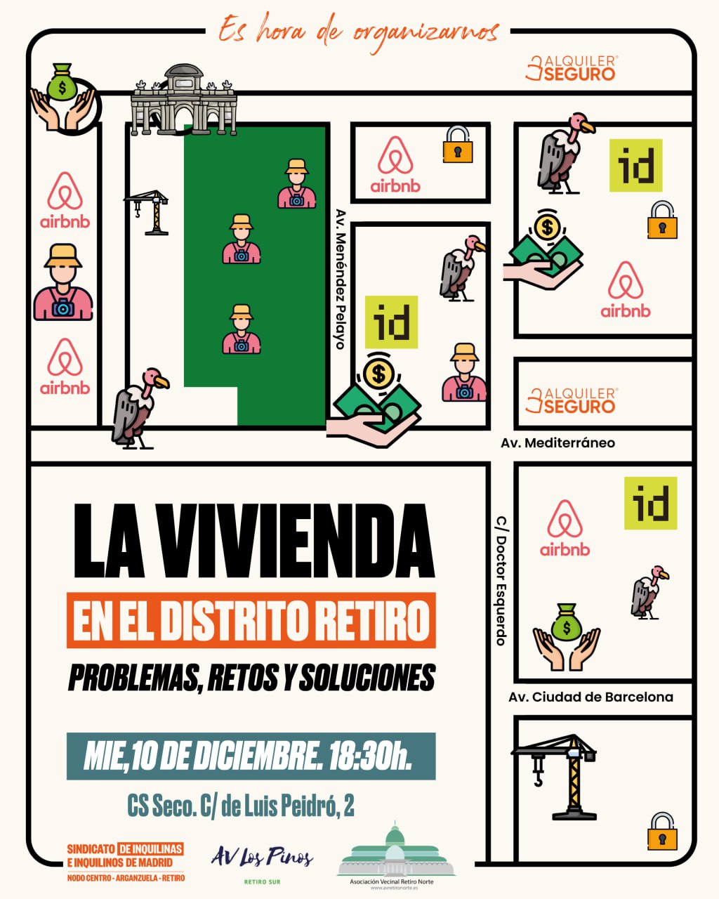 10 diciembre: debate sobre vivienda