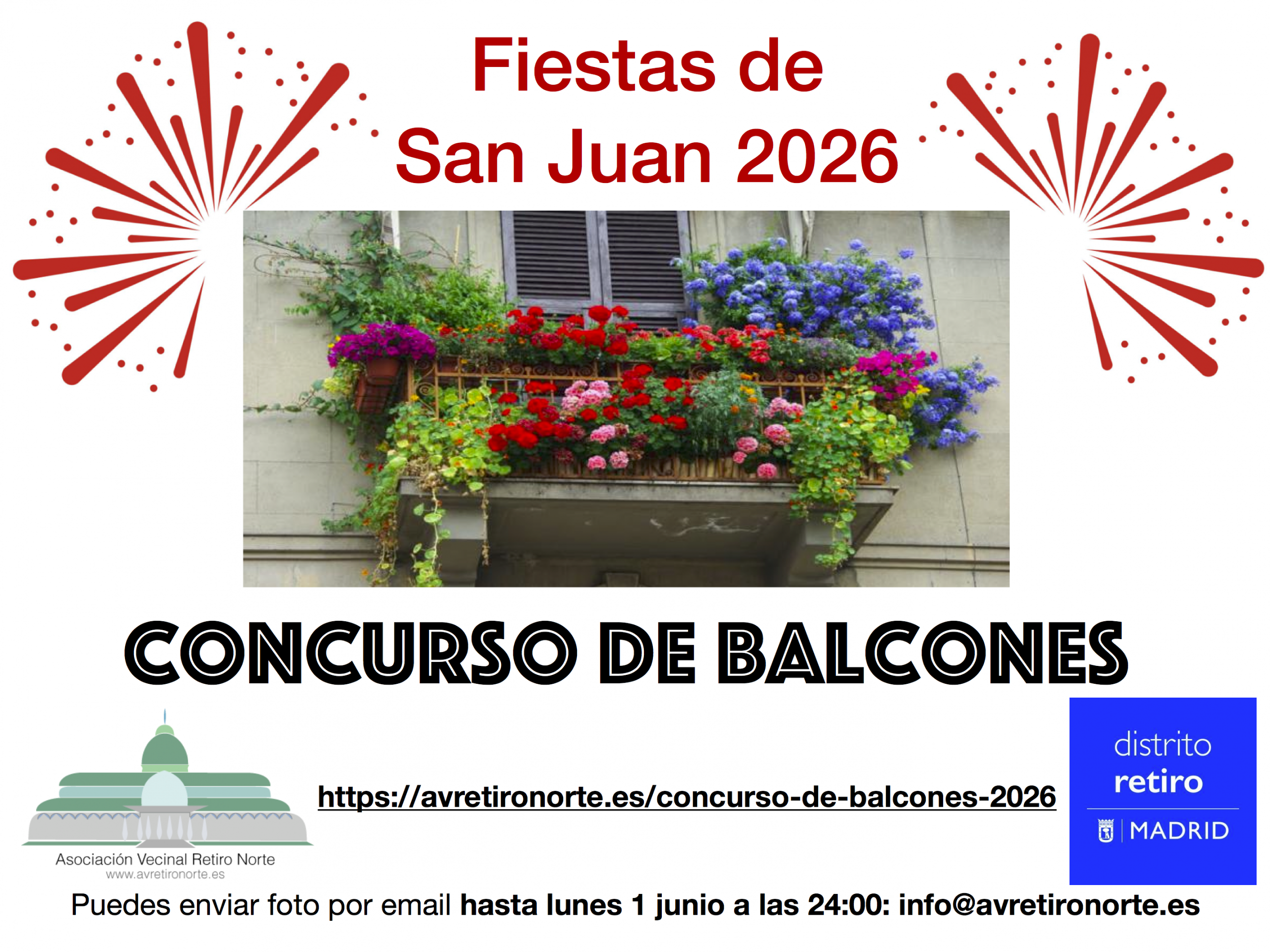 Concurso de balcones 2026